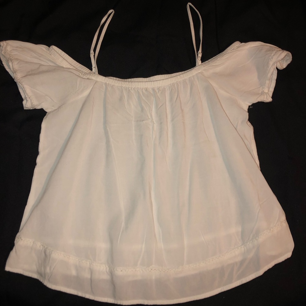 white off the shoulder top!